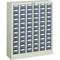 トラスコ中山 TRUSCO パーツケース バンラックケースD型 6列11段 間口735×奥行240×高さ880mm D-611 1台（直送品）