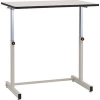 トラスコ中山 TRUSCO ローハイシステムテーブル 750X600XH700~980 車輪付 CS-900M 1台 137-2361（直送品）