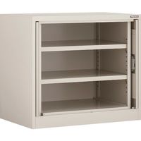 トラスコ中山 TRUSCO フリッパードアーキャビネット 1010X650XH890 アクリル窓付 FPD-302G 1台 160-7983（直送品）