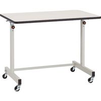 トラスコ中山 TRUSCO ローハイシステムテーブル 900X600XH700~980 車輪付 CS-900M-1 1台 137-2362（直送品）