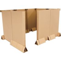 トラスコ中山 TRUSCO 段ボールパーテーション TNDP158009NA 1セット 263-0935（直送品）