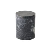 杉田エース CLOVER ブラックマーブルコットンボックス 蓋付き CYT957650 1個（直送品）