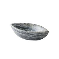 杉田エース CLOVER ブラックマーブルアーモンドボウル CYT957680 1個（直送品）