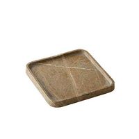 杉田エース CLOVER ブラウンマーブルトレイ W19 CXU957826 1個（直送品）