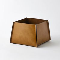 杉田エース CLOVER バッファローレザー ストレージボックス H19.5 CX2957976 1個（直送品）