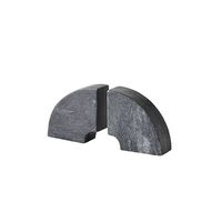 杉田エース CLOVER ブックエンド セクター ブラックマーブル 2個セット CYT957613 1個（直送品）