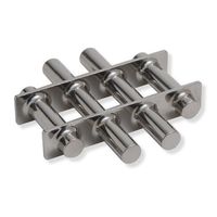 スーパーツール サニタリーマグネット丸型格子 SMGM300 1個（直送品）