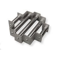 スーパーツール 樹脂成型機用丸型格子マグネット SMGPM300 1個（直送品）