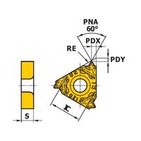三菱マテリアル 旋削用インサート MMT_UN MMT16IR120UN-S:VP20RT 1セット(5個)（直送品）