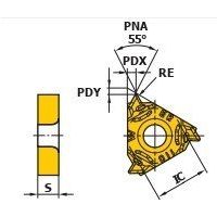三菱マテリアル 旋削用インサート MMT_W MMT16ER110W-S:VP20RT 1セット(5個)（直送品）