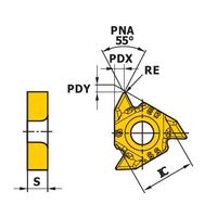 三菱マテリアル 旋削用インサート MMT_ERG MMT16ERG60-S:MP9025 1セット(5個)（直送品）