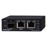ＡｐｒｅｓｉａＬｉｇｈｔＭＣーＳＸ　ＳＮＭＰ管理機能付メディアコンバーター　１０／１００／１０００Ｍ、最大５５０ｍ伝送 APLMCSX（直送品）