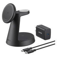 ANKER  ＭａｇＧｏ　Ｗｉｒｅｌｅｓｓ　Ｃｈａｒｇｉｎｇ　Ｓｔａｔｉｏｎ　（３ーｉｎー１　Ｄｏｃｋ　Ｓｔａｎｄ） B25M4511（直送品）