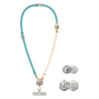 Belkin  ２ーｉｎー１　スマートフォン用レザーストラップ（３Ｄプレート）　スティッチ MSZ007qcLS-DY（直送品）