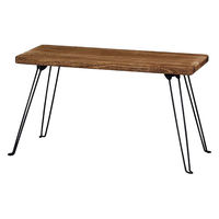 Habiter(アビテ) アーバン・フォールドテーブル JN-505-BK 1個（直送品）