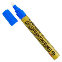 ビッグマン 高耐久ペイントマーカー 青 TSB-007 1本（直送品）