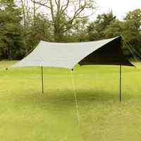 カワセ ミニヘキサンゴンタープブラックコーティグ BDK-21BC/KA 1張（直送品）