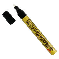 ビッグマン 高耐久ペイントマーカー 黒 TSB-002 1本（直送品）