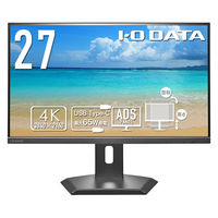 5年保証 65W給電Type-C&LANポート搭載 4K対応ディスプレイ LCD-CU272D-FX 1台（直送品）