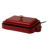 ダイアモンドヘッド ROOMMATE 3WAYホットプレート RM-243TE-RD 1台（直送品）