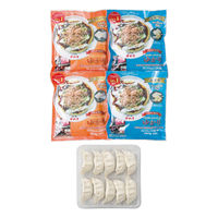 ゆかり 【包装無し】冷凍お好み焼・ねぎ餃子セット 1個（直送品）