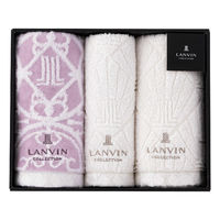 昭和西川 フェイス・ウォッシュタオルセット 22709-23940-600(パープル) 1個（直送品）