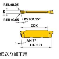 三菱マテリアル 旋削用インサート GY2GーRーGS GY2G0300F003R15-GS:VP20RT 1セット(10個)（直送品）