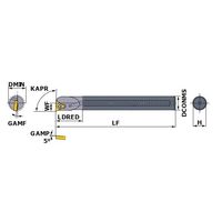 三菱マテリアル 小物部品加工用ボーリングバー C_STUP_C C18-16STUPL11-180-C 1個（直送品）