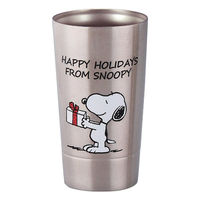 山加商店 二重タンブラー350ml SN451M-855(ハッピーホリデー) 1個（直送品）