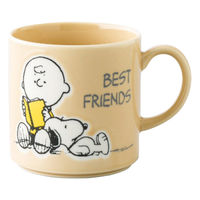山加商店 カラフルピーナッツ マグ SN453-11H(ベストフレンズ) 1個（直送品）