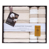 日本ユーテンシル バス・フェイスタオルセット TNI3003516 1個（直送品）