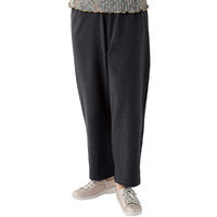 ケアファッション まえむきストレートパンツ ブラック 3L W0182066525 1着（直送品）