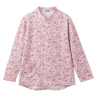 ケアファッション ロングファスナーTシャツ ボルドー LL W0182114713 1着（直送品）