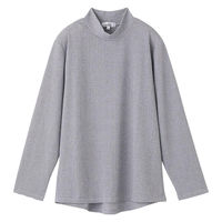 ケアファッション 後ろ長めTシャツ グレー M~L W0182118921 1着（直送品）