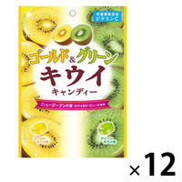 飴 個包装 お配り菓子 ゴールド＆グリーンキウイキャンディー 1セット(1個×12)