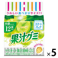 グミ 小袋 お配り菓子 果汁グミ スマートパック マスカット 12袋入 5個