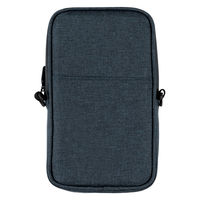 アスカ モバイルバッテリーポーチ 防炎タイプ ネイビー FP400NB 1個（直送品）