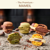 マメイル 生チョコマカロン | The Premium 選べるブランドカタログ B（ギフトカードタイプ）　二重封筒／熨斗（御祝）（直送品）