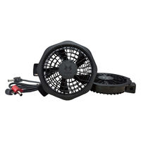 サンエス 12V 薄型ファンセット RD9240 1セット（直送品）