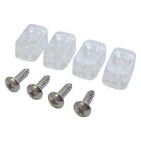 清水 樹脂製棚ストッパー SH-TBSP 1セット(1個×10)（直送品）