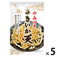 おつまみ 食べきりサイズ やみつきさきいか天 1セット（1個×5）