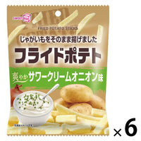 ポテトスティック 食べきりサイズ フライドポテト サワークリームオニオン味 1セット（1個×6）