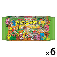 クッキー ビスケット 小袋 小分け お配り菓子  たべっ子どうぶつ ベジタブル 20g×5袋入 1セット（1個×6）