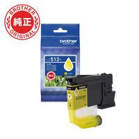 ブラザー（brother） 純正インクカートリッジ LC512Y イエロー 1個
