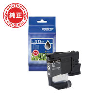 ブラザー(brother)　純正インクカートリッジ ブラック LC512BK 1個