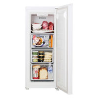 ハイアール 87L 前開き 冷凍庫 JF-UFSV9A-W 1台（直送品）