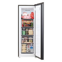 ハイアール 107L 前開き ファン式 冷凍庫 JF-UFS11B-K 1台（直送品）