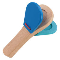 アーテック 木製パタパタ 青 22132 1セット(1個×3)（直送品）