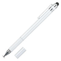 アーテック 2WAYタッチペン ホワイト 91408 1セット(1本×5)（直送品）