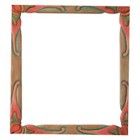 アーテック 木彫しきし額縁(細) 31224 1セット(1個×2)（直送品）